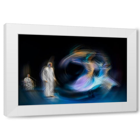 Untitled White Modern Wood Framed Art Print by Shawki, Mohamed