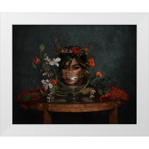 A Different Way White Modern Wood Framed Art Print by Abdillah, Djayent