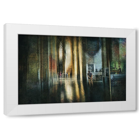 World Press Photo 2022 White Modern Wood Framed Art Print by Van Der, Jan