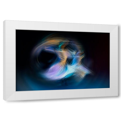 Untitled White Modern Wood Framed Art Print by Shawki, Mohamed