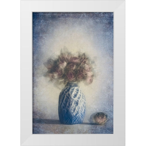 Nostalgic Vibes White Modern Wood Framed Art Print by Kiral, Cicek