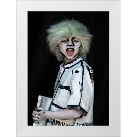 Whitestein White Modern Wood Framed Art Print by Joosten, Lus