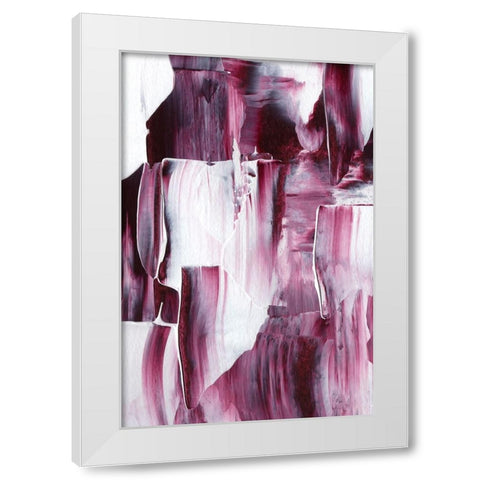 Paradox No 1 White Modern Wood Framed Art Print by Uplusmestudio