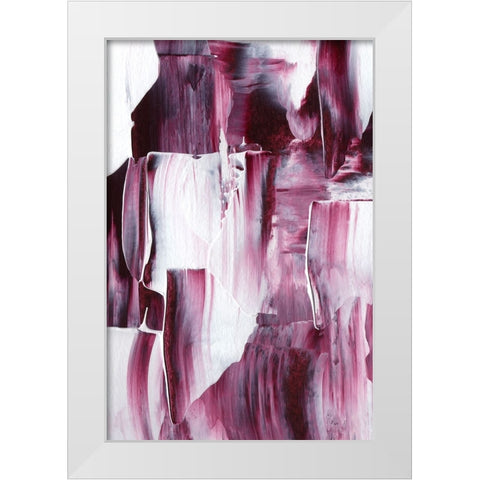 Paradox No 1 White Modern Wood Framed Art Print by Uplusmestudio