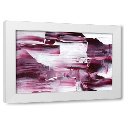 Paradox No 1 White Modern Wood Framed Art Print by Uplusmestudio