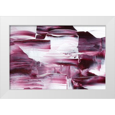 Paradox No 1 White Modern Wood Framed Art Print by Uplusmestudio