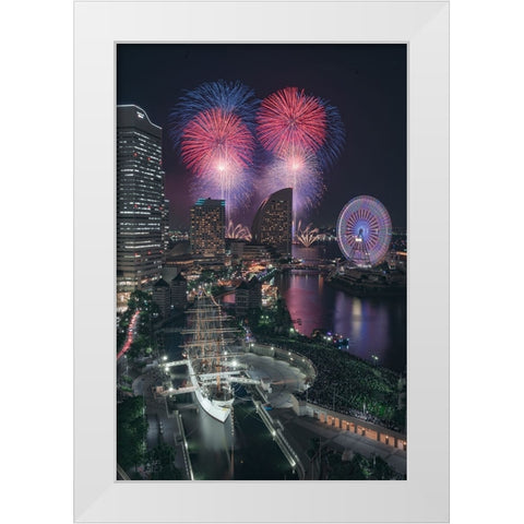 A Midsummer NightS Dream White Modern Wood Framed Art Print by Senshu, Akemi