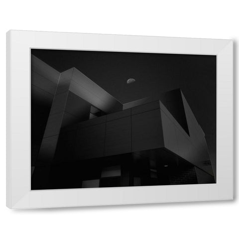 The Faculty Building White Modern Wood Framed Art Print by Fu, Molly