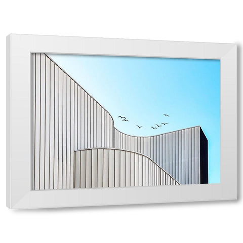 Teatro Verdi II White Modern Wood Framed Art Print by Richter, Regine