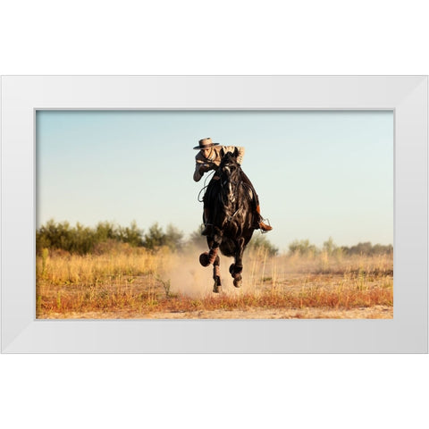 Catch ItaÂ€B White Modern Wood Framed Art Print by Weerink, Celine