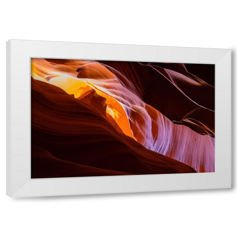 Nature Magic White Modern Wood Framed Art Print by Tan, June