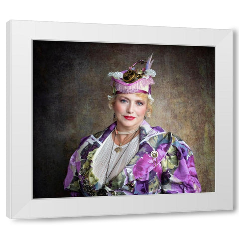 I Did It My Way White Modern Wood Framed Art Print by Springgay, Daniel