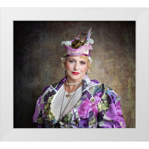 I Did It My Way White Modern Wood Framed Art Print by Springgay, Daniel