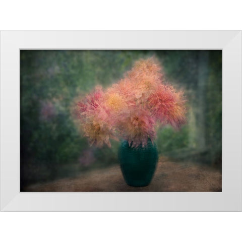 Indian Summer White Modern Wood Framed Art Print by Holmstrom, Katarina