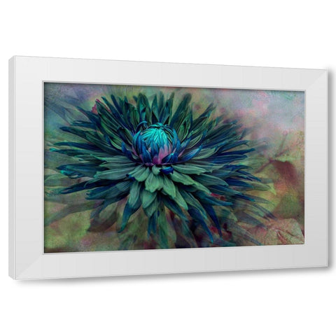 Twilight White Modern Wood Framed Art Print by Parker, Jacky
