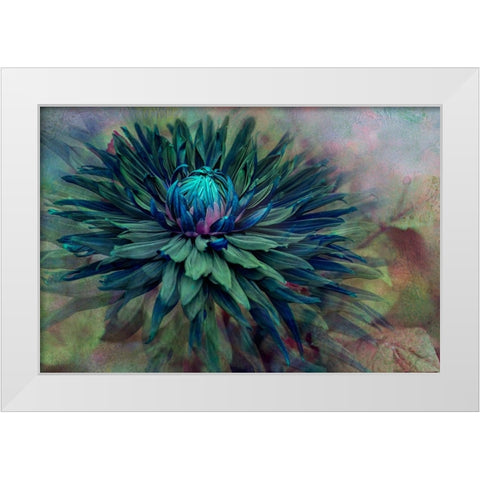 Twilight White Modern Wood Framed Art Print by Parker, Jacky