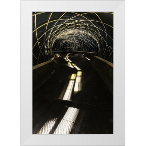 Anyang Art Park White Modern Wood Framed Art Print by Young Choi, Mi