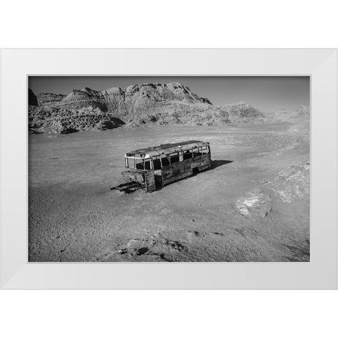San Pedro de Atacama, Chile. 2022 White Modern Wood Framed Art Print by Flueraru, Cristian