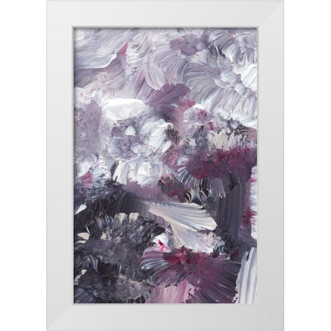 Hold on to me White Modern Wood Framed Art Print by uplusmestudio