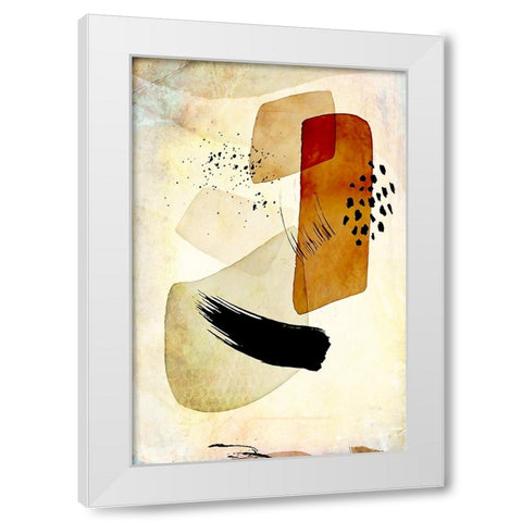 Boho art 14 White Modern Wood Framed Art Print by Kulik, Rafal