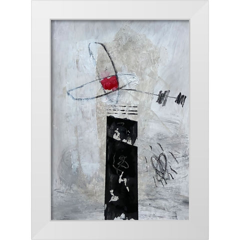 Fresh Start 2 White Modern Wood Framed Art Print by Raposo, Afranio