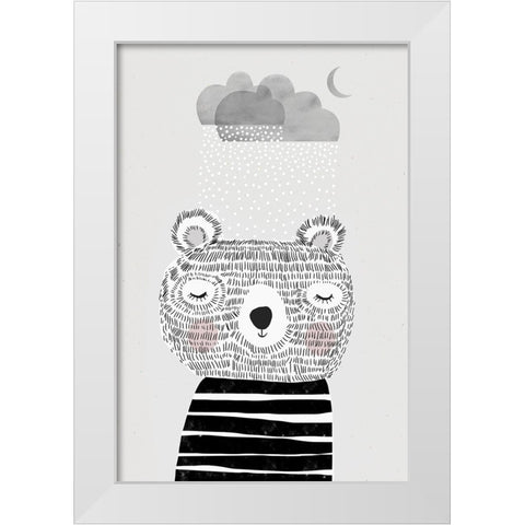 I Love Snow White Modern Wood Framed Art Print by Treechild