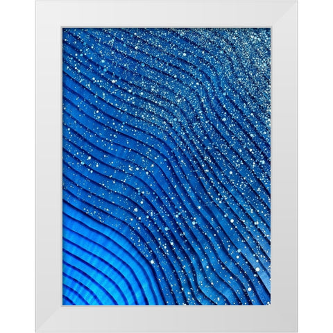 Star Light Star Bright White Modern Wood Framed Art Print by Mann, Tara