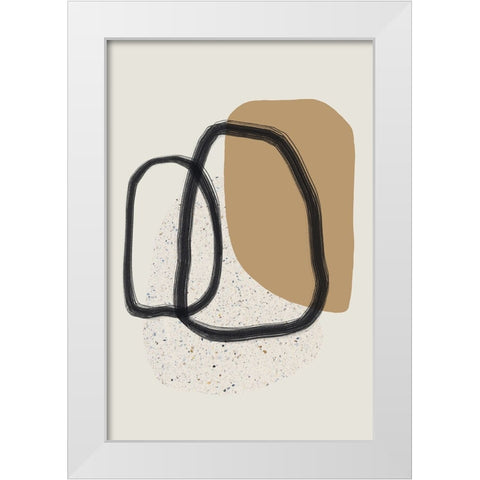 Feels like this White Modern Wood Framed Art Print by Uplusmestudio