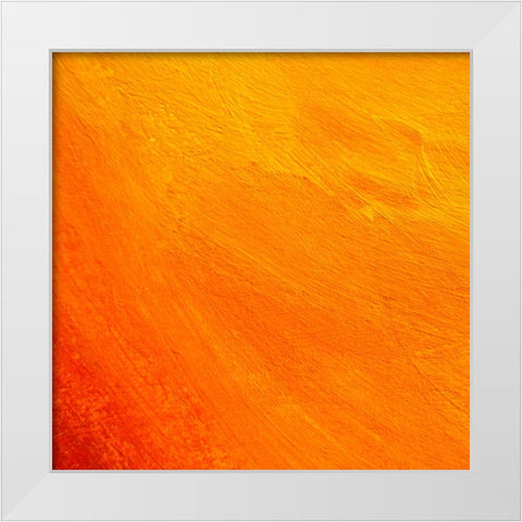 Sunset White Modern Wood Framed Art Print by Jarotdjunaedi