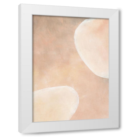 Hwan White Modern Wood Framed Art Print by Laiz Blursbyai, Rosana