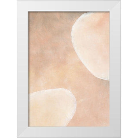 Hwan White Modern Wood Framed Art Print by Laiz Blursbyai, Rosana