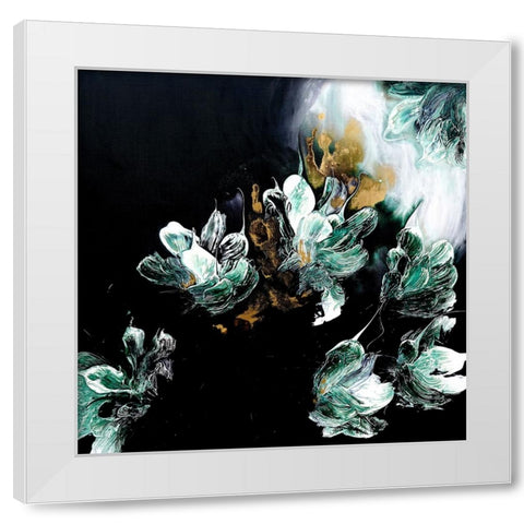 Dance with me White Modern Wood Framed Art Print by Wattre, Francoise
