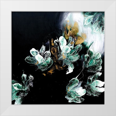 Dance with me White Modern Wood Framed Art Print by Wattre, Francoise