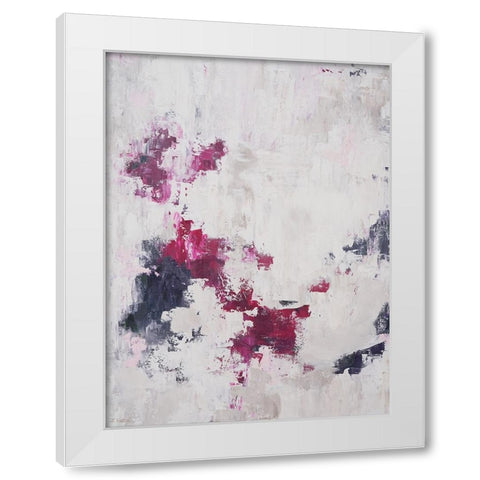 A perfect day 1 White Modern Wood Framed Art Print by Wattre, Francoise
