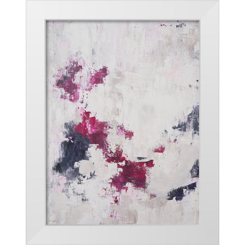 A perfect day 1 White Modern Wood Framed Art Print by Wattre, Francoise