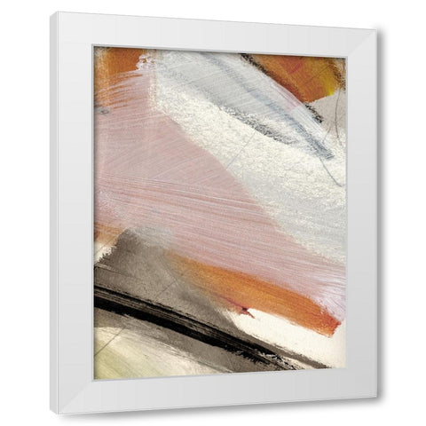 Light White Modern Wood Framed Art Print by Hobday, Dan