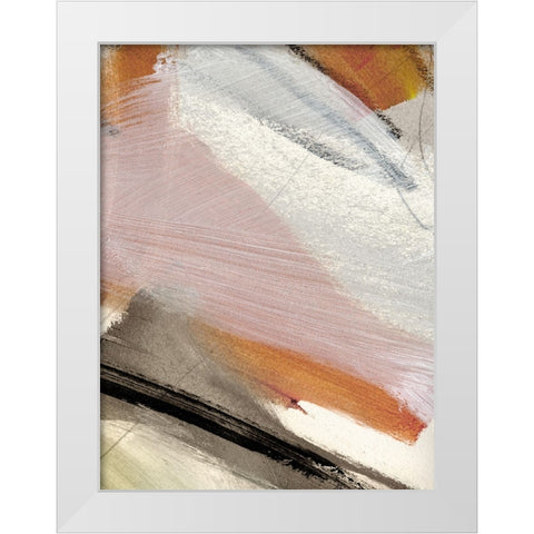 Light White Modern Wood Framed Art Print by Hobday, Dan