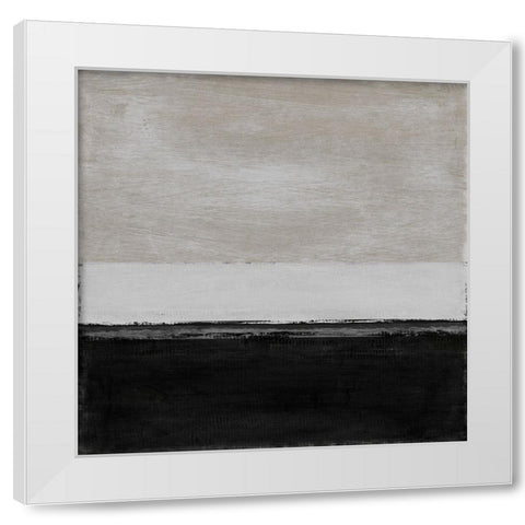 Day White Modern Wood Framed Art Print by Hobday, Dan