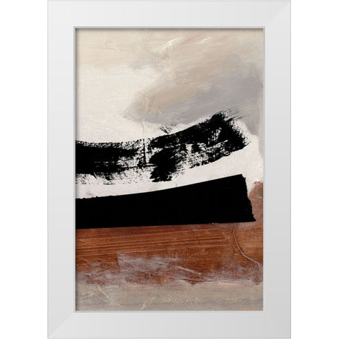 On Deck White Modern Wood Framed Art Print by Hobday, Dan