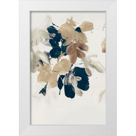 Summer View No2 White Modern Wood Framed Art Print by Hobday, Dan