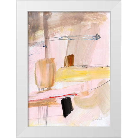 Summer Dream White Modern Wood Framed Art Print by Hobday, Dan
