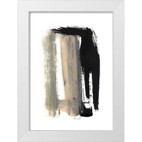 Alley White Modern Wood Framed Art Print by Hobday, Dan