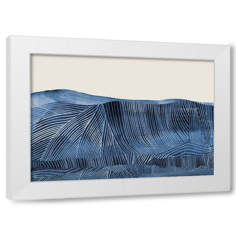 Harvest White Modern Wood Framed Art Print by Hobday, Dan