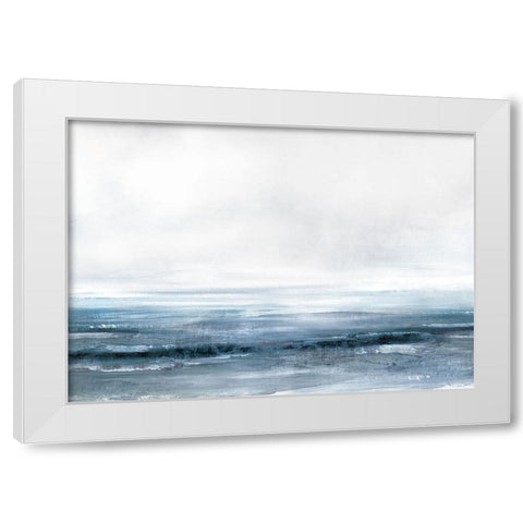 Water White Modern Wood Framed Art Print by Hobday, Dan
