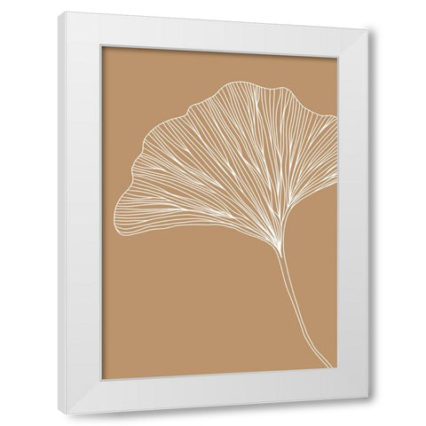 Untitled White Modern Wood Framed Art Print by Boulova, Veronika