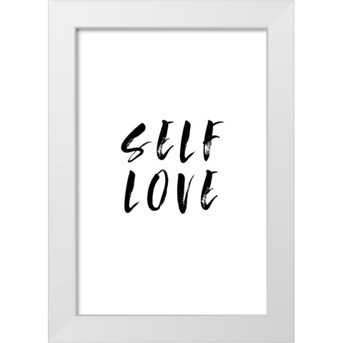 Untitled White Modern Wood Framed Art Print by Boulova, Veronika