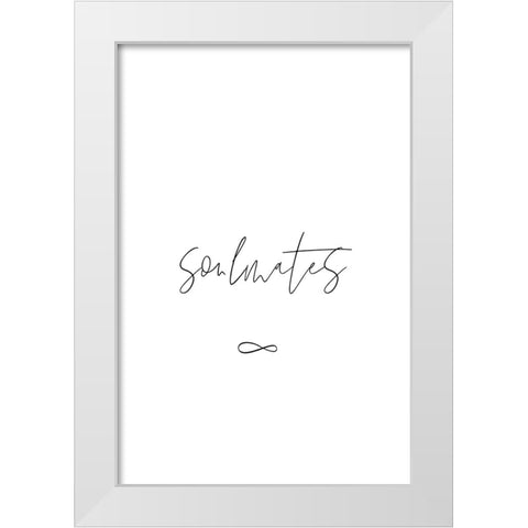 Untitled White Modern Wood Framed Art Print by Boulova, Veronika