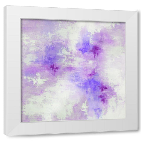 Abstract Pastels 1 White Modern Wood Framed Art Print by Storms, Alyson
