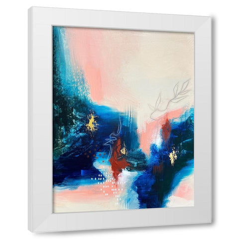 Botanical Vision Part A White Modern Wood Framed Art Print by Storms, Alyson