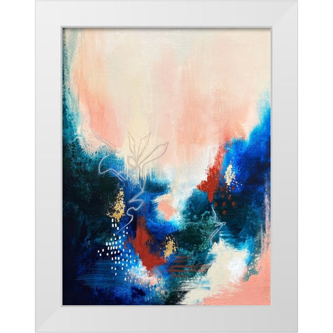 Botanical Vision Part B White Modern Wood Framed Art Print by Storms, Alyson